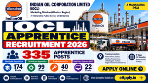IOCL Western Region Apprentice Recruitment 2026: 335 Posts