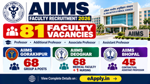 AIIMS Faculty Recruitment 2026: 181 Posts
